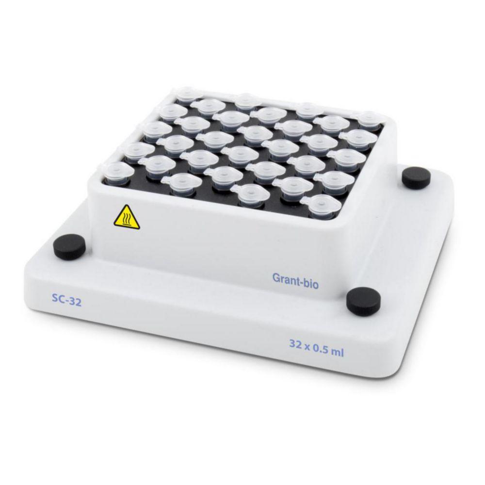 Heating block for PHMT for 32x 0.5ml microtubes
