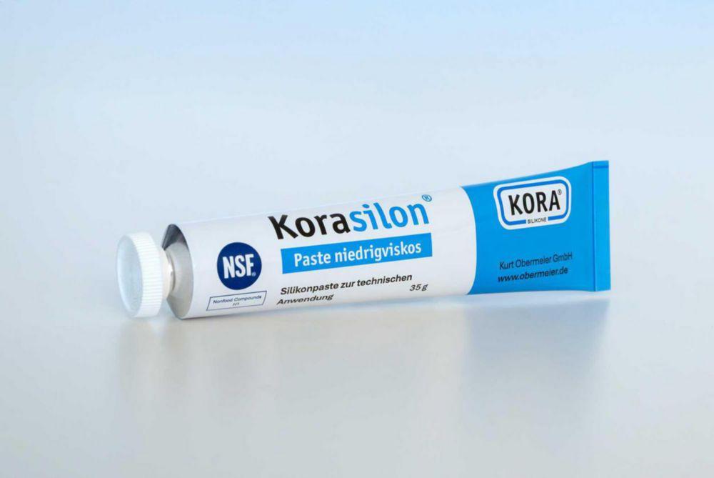 Silicone high vacuum grease KORASILON® low viscosity, tube of 35 g