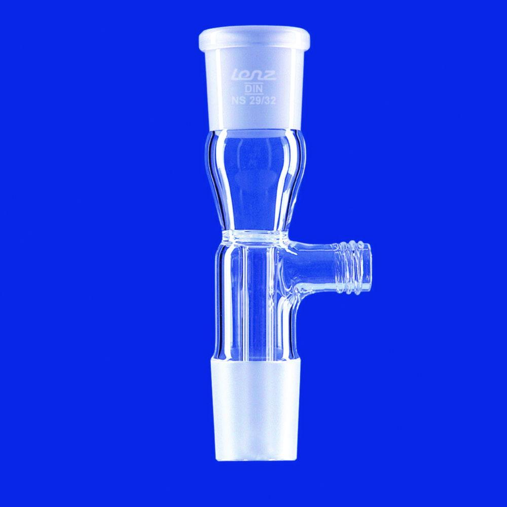 Lenz-Laborglas Receiver Adapters, Straight, Socket/Cone NS 29/32
