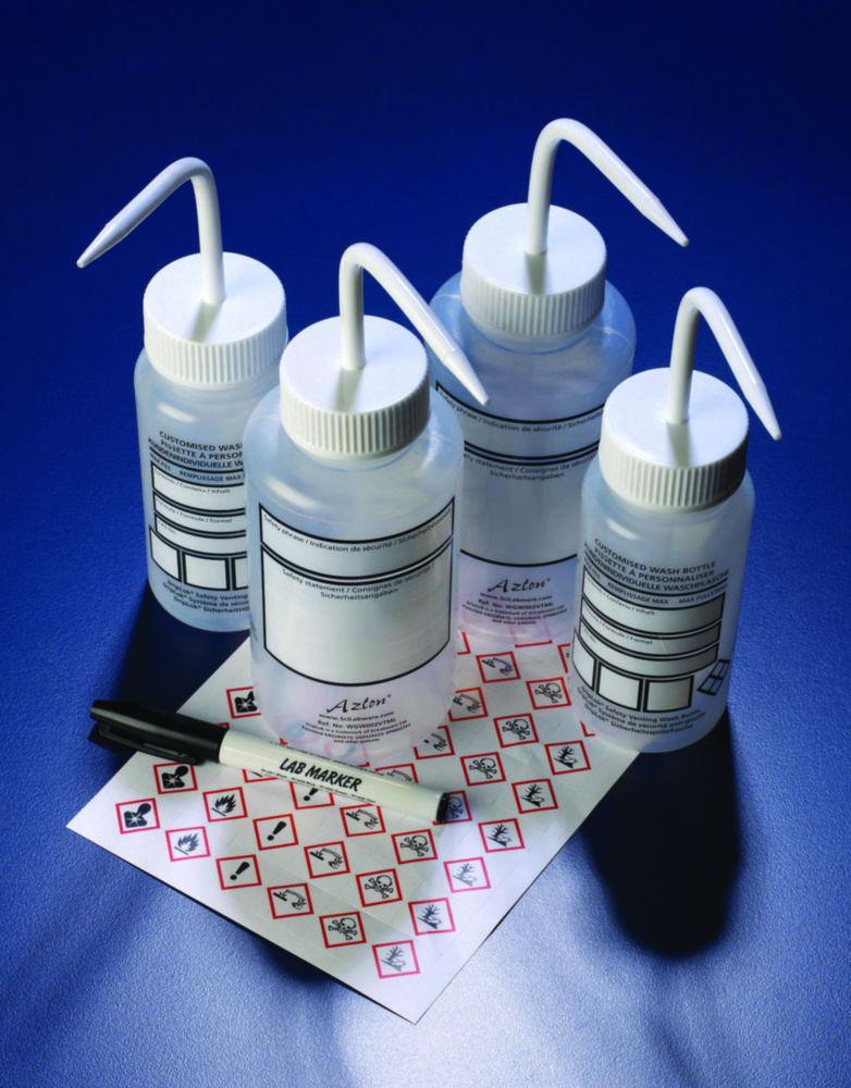 DWK Wash Bottle 250 mL Wide Neck - Pack of 5