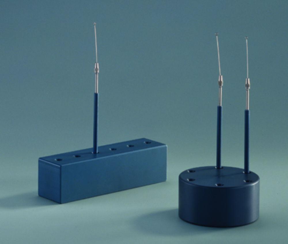 Schuett-Biotec Inoculating Loop Stand, Ø80x50 mm, PP, for 6 Inoculating Loops

