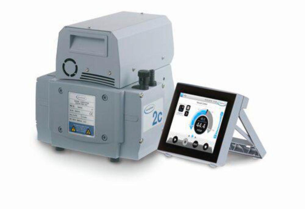 Vacuubrand VARIO Chemistry Diaphragm Pump MZ 2C VARIO Select, Two-Stage, 200–230V / 50–60Hz, CH Mains Cable

