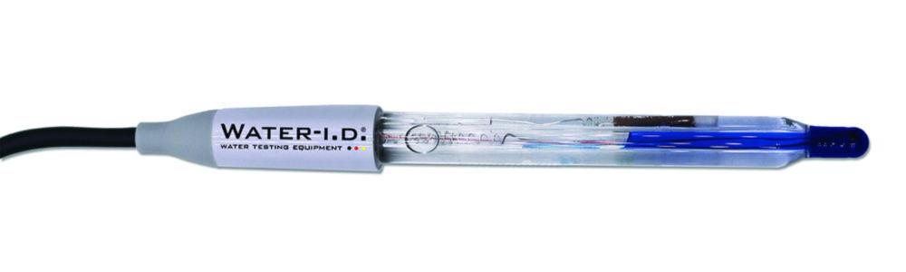Water-i.d. pH Electrode (Glass Body / Non-Refillable) # PL2SP-ElPHGLATC


