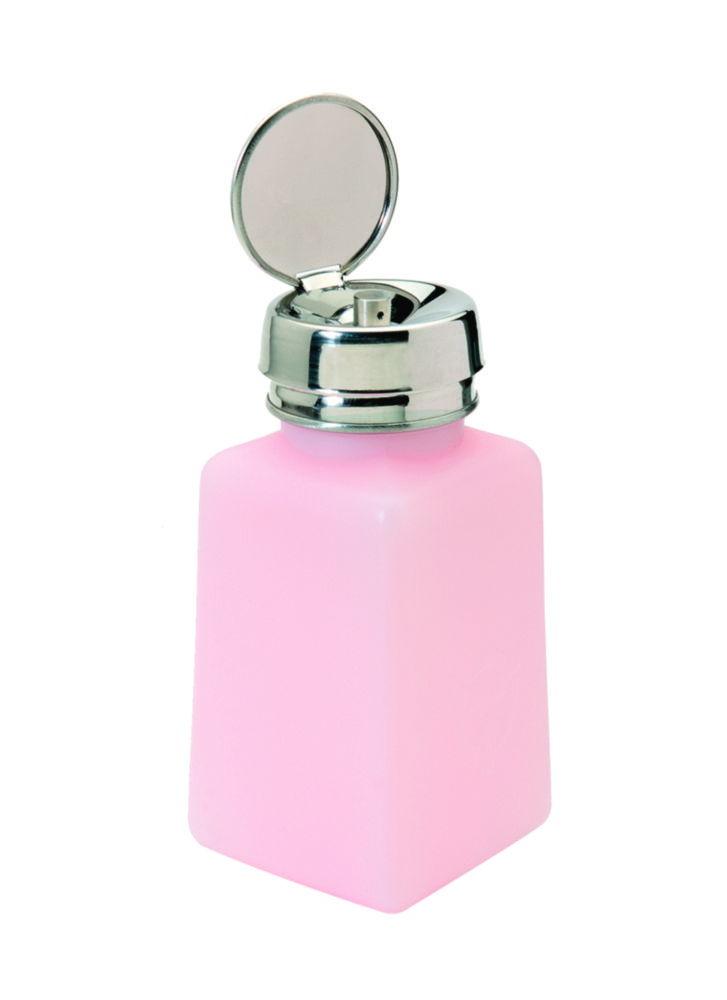 Ideal-tek Fluid Dispenser (120 ml, Pink, Static Dissipative Plastic, Standard Attachment)