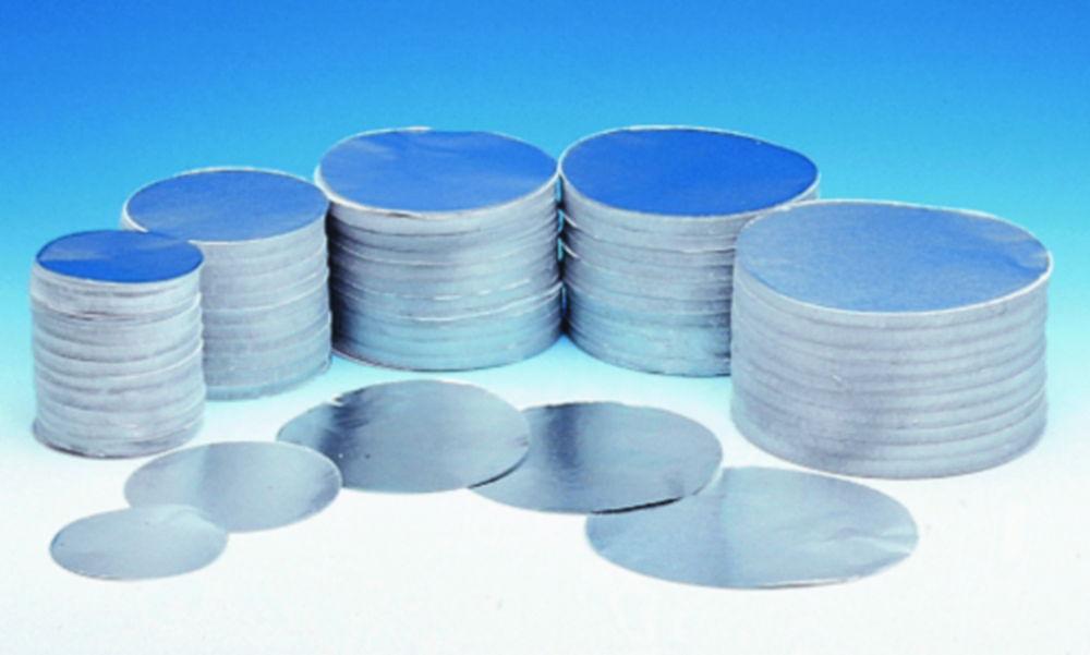 Korff AG Round Aluminium Disks – 80mm x 0.03mm, Pack of 1000

