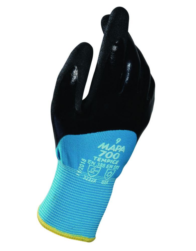 MAPA Temp-Ice 700 Gloves, Size 8, Nitrile, Per Pair