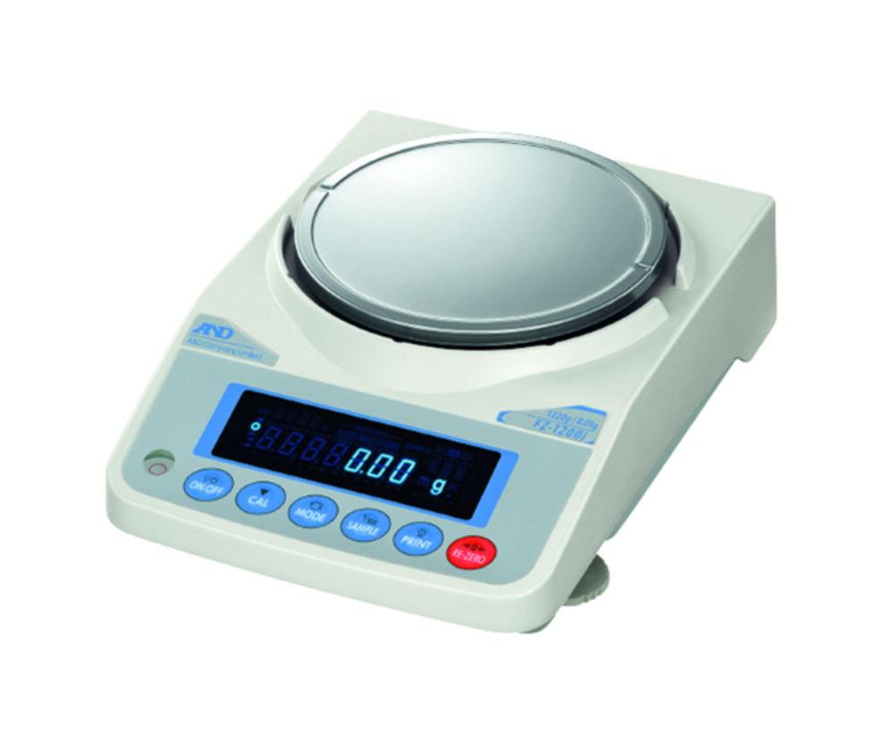 A&D Precision Balance FZ-2000i-EC 2200 g / 0.01 g, Legal for Trade, Weighing Plate 150 mm Ø