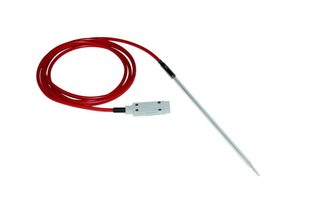 Ludwig Schneider Pt100 Glass Sensor N16B with Transition Sleeve Class A, Application Range -50 to +250 °C, Nominal Length 200 mm