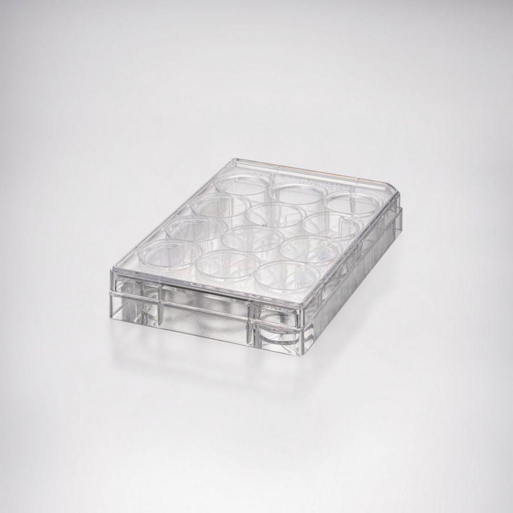 Tissue culture plates 12-well, PS 3.9cm², non-treated, sterile General type for proliferation, pack of 100