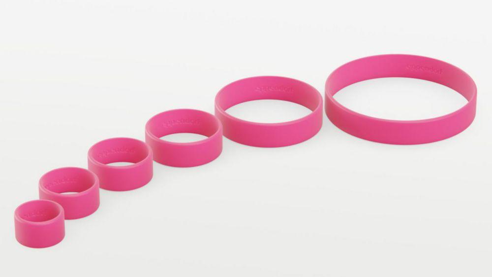 Eppendorf Colortag, 24 mm, Neon Pink, Pack of 10