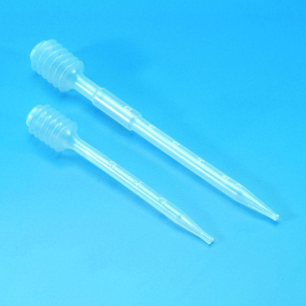 Kartell Disposable Dropping Pipette 1.5 mL PE Ø 8 mm Length 134 mm Pack of 100