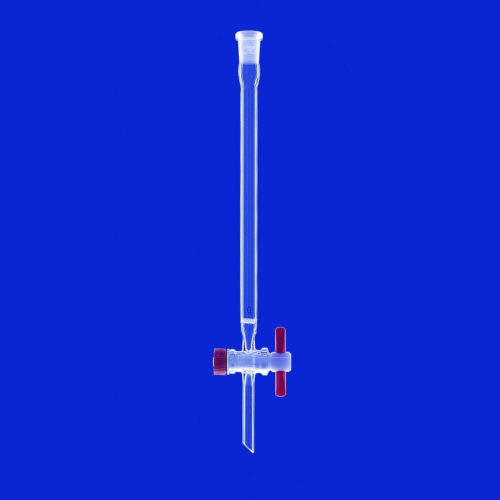 Lenz-Laborglas Chromatographic Columns with Frit (PTFE or Valve Stopcock) - 400 mm Length, 20 mm Column Diameter

