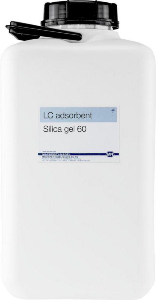 Macherey-Nagel Silica Gel 60, Particle Size 0.05–0.1 mm, Pack of 5 kg in Plastic Container

