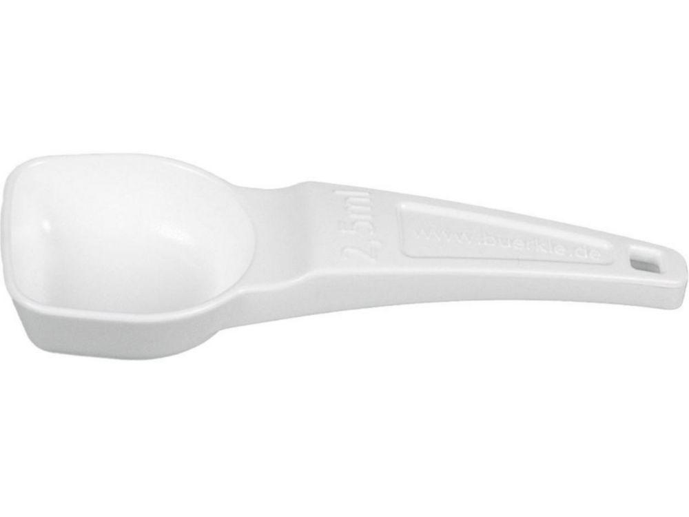 Bürkle Dosage Spoon 2.5 ml, PS, White, Sterile, Pack of 100
