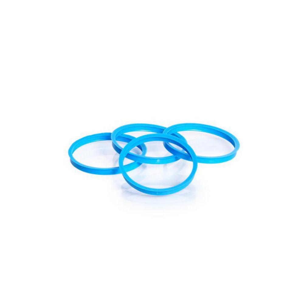 DWK Duran YOUTILITY GL 45 Pouring Ring, Polypropylene, Cyan, Laboratory Glass Bottles